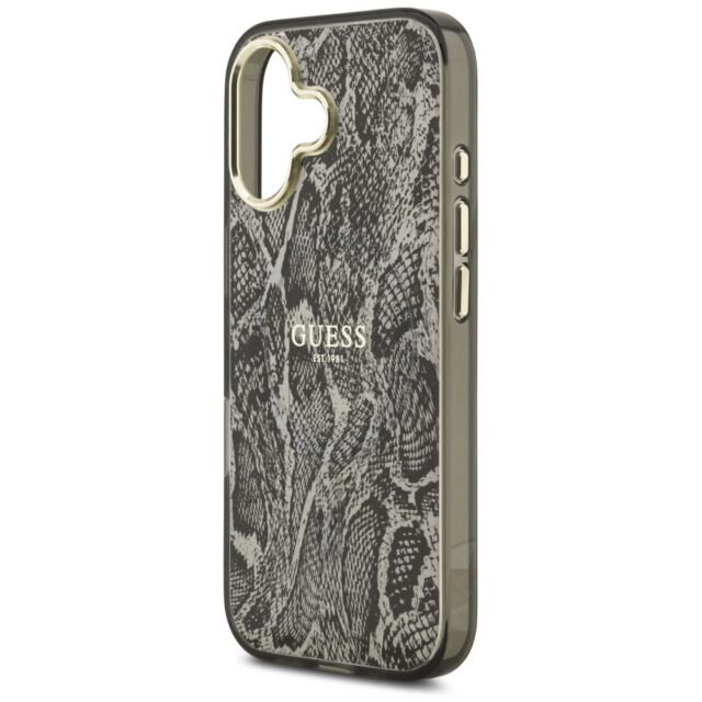 Guess Python Pattern MagSafe Case for iPhone 17 Black - imagine 6
