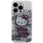 Hello Kitty HKHCP13XHDGPHT iPhone 13 Pro Max 6.7" white hardcase IML Kitty On Bricks Graffiti - imagine 3