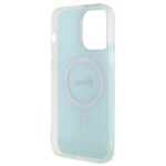 Guess GUHMP15LHITSQ iPhone 15 Pro 6.1" turquoise hardcase IML Iridescent MagSafe - imagine 7