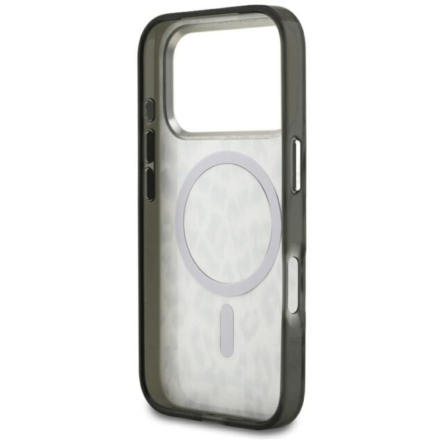 Karl Lagerfeld IML Leopard Pattern MagSafe Case for iPhone 17 Pro Brown - imagine 7