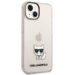 Karl Lagerfeld KLHCP14MCTTRI iPhone 14 Plus / 15 Plus 6,7" hardcase pink Transparent Choupette - imagine 4