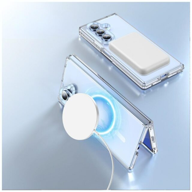 Case Beline Clear MagSafe for Samsung Galaxy Z Fold7 transparent - imagine 7