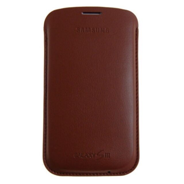 Case Samsung EFC-1G6LDEC i9300 brown - imagine 3