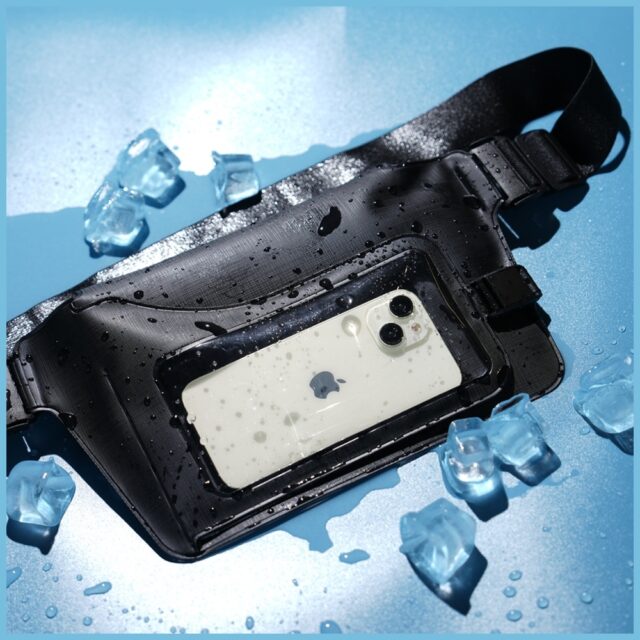 Waterproof pouch Araree Waterproof Sack black - imagine 5