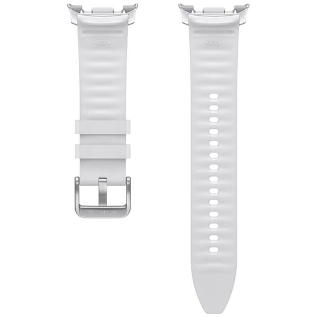 Band Samsung Hybrid for Galaxy Watch8 Classic (S/M/L) white - imagine 2
