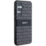 DKNY DKHCS24SPRTHSLK S24 S921 black hardcase Leather Mono Stripe & Metal Logo - imagine 4