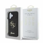 Guess GUHCP16SHG4SGK iPhone 16 6.1" black hardcase Fixed Glitter Big 4G - imagine 5