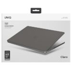 UNIQ Claro Bookcase MacBook Air 13 (2022) smoke grey - imagine 3