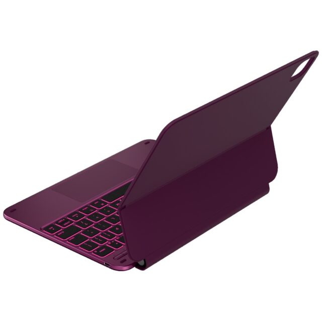 Case Typecase Edge with keyboard for iPad Air 11" 2024/2025 raspberry - imagine 8