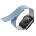 UNIQ Revix Strap Apple WatchSeries1-8/SE1/2/3/Ultra1/2/3 42/44/45/49mm Reversible Magnetic blue