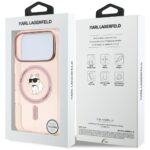 Karl Lagerfeld IML Choupette MagSafe Case for iPhone 17 Pro Pink - imagine 8