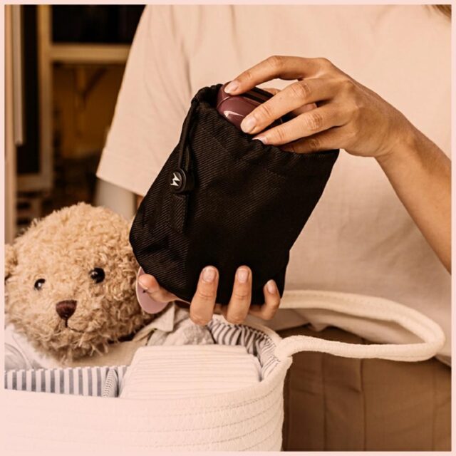 Electronic nanny Motorola PIP12 Travel Audio black-burgundy - imagine 9