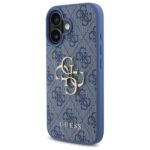 Guess GUHCP16S4GMGBL iPhone 16 6.1" blue hardcase 4G Big Logo - imagine 2