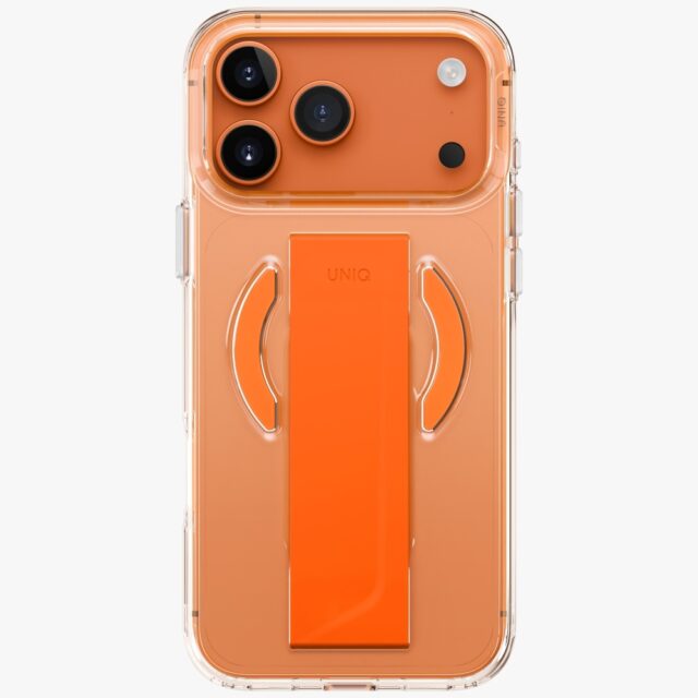 UNIQ Heldro Air Case for iPhone 17 Pro Max Magclick Charging Orange - imagine 2