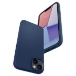 Spigen Silicone Fit iPhone 14 Plus / 15 Plus 6.7" MAG MagSafe navy blue ACS04921 - imagine 3