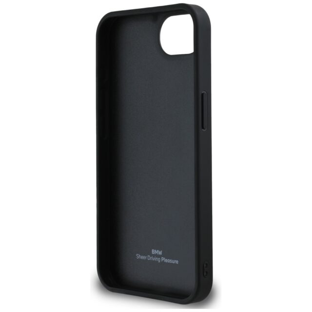 Case BMW Leather Hot Stamp do iPhone 16e black - imagine 7