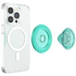 Uchwyt i podstawka do telefonu            Popsockets Translucent MagSafe miętowy 807029 - imagine 6