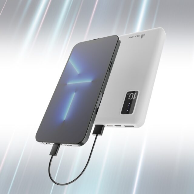 Extralink EPB-098W 10000mAh White | Powerbank | Power bank, USB-C - imagine 10