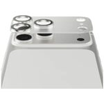 Tempered glass for lens PanzerGlass Fender Camera Protector for iPhone 17 Pro silver - imagine 2