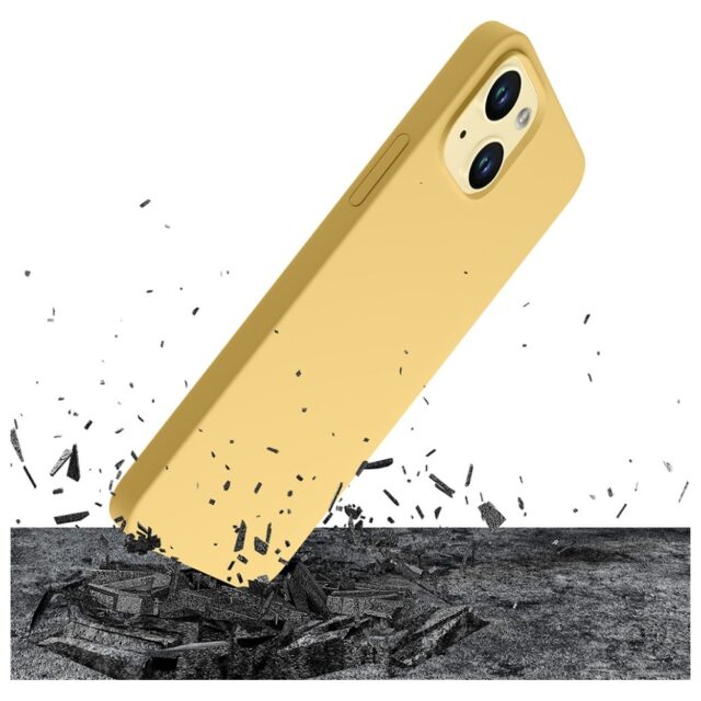 3MK Hardy Case iPhone 15 Plus / 14 Plus6.7" yellow MagSafe - imagine 3