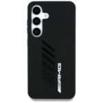 Case AMG Oversize Rhombs MagSafe for Samsung Galaxy S25 black - imagine 3