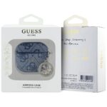 Case Guess 4G Strass Charm for AirPods 4 blue - imagine 3