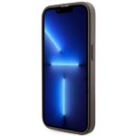 Guess GUHMP14LHGCFSEW iPhone 14 Pro 6.1" brown hard case GCube Stripes MagSafe - imagine 5