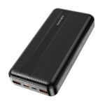 Borofone BJ9A Uranus 20000mAh Black | Powerbank | Power bank, 2x USB, 1x USB-C, PD QC 3.0 22,5W - imagine 2