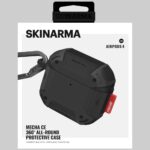 Case Skinarma Mecha CE for AirPods 4 black - imagine 6