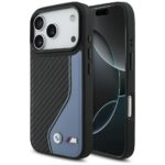 Case BMW M Carbon Logo MagSafe for iPhone 17 Pro blue