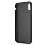 Karl Lagerfeld KLHCI65DLHBK iPhone XsMax black Iconic Glitter Karl`s Head - imagine 4