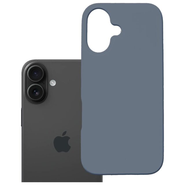 3MK Hardy MagSilicone Case for Apple iPhone 16 Plus Ultramarine - imagine 5