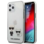 Karl Lagerfeld KLHCP12LCKTR iPhone 12 Pro Max 6,7" hardcase Transparent Karl & Choupette