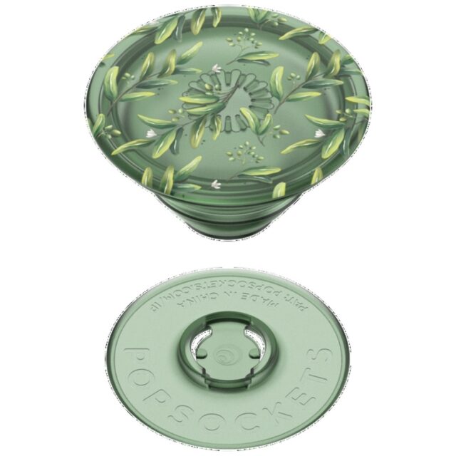Grip and stand for phone Popsockets PlantCore Grip Olive green 807373 - imagine 4