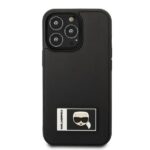 Karl Lagerfeld KLHCP13X3DKPK iPhone 13 Pro Max 6,7"black hardcase Ikonik Patch - imagine 3