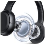 USAMS Bluetooth 5.3 On-Ear HeadphonesYun Series Black TDLYEJYX01 (USAMS-YG23) - imagine 9