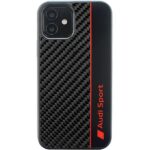 Audi Carbon Fiber Stripe iPhone 11 / Xr 6.1" black hardcase AUS-TPUPCIP11-R8/D1-BK