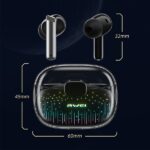 AWEI Bluetooth 5.3 T52 Pro2TWS headphones + docking station black - imagine 7