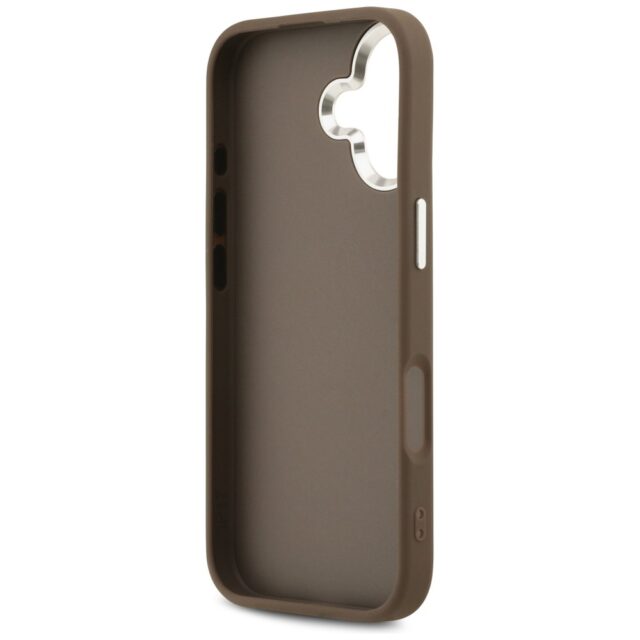 Guess 4G Big 4G Classic Logo Case for iPhone 17 Brown Silver - imagine 7