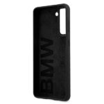 Case BMW BMHCS21SSILBK S21 G991 black hardcase Silicone Signature - imagine 7