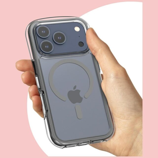 Araree Duple M Air MagSafe Case for iPhone 17 Pro Max Gray - imagine 3