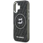 Case Karl Lagerfeld IML Choupette Head   Logo MagSafe for iPhone 17 black - imagine 6