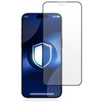 Tempered glass 3MK HardGlass Matt Max for Apple iPhone 17 Pro - imagine 2