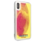Guess GUHCPXGLCPI iPhone X/Xs pink hard case California Glow in the dark - imagine 5