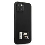 Karl Lagerfeld KLHCP13S3DKPK iPhone 13 mini 5,4" black hardcase Ikonik Patch - imagine 4