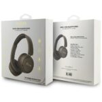Headphones Guess Bluetooth 5.3 Metal Logo Script brown - imagine 4