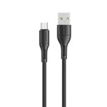 USAMS U68 microUSB 2A Fast Charge 1m black SJ502USB01 (US-SJ502)