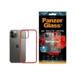 PanzerGlass ClearCase iPhone 12/12 ProMandarin Red AB
