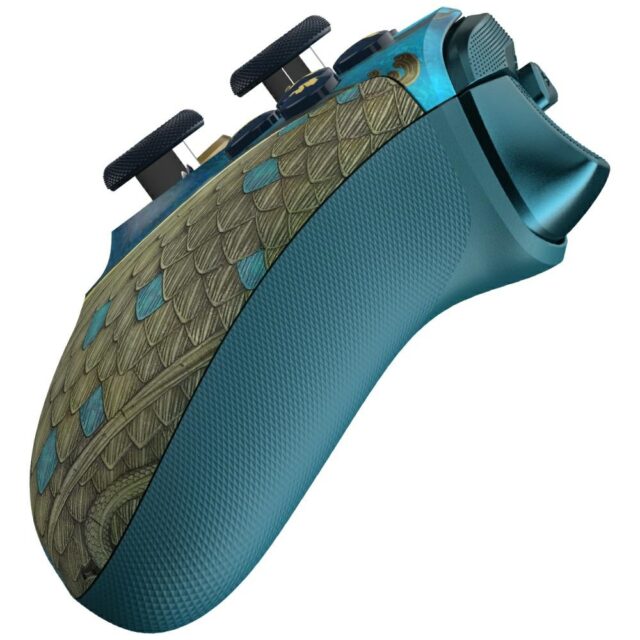 Universal Bluetooth game controller GameSir G7 Pro Xbox Series X|S / One blue-gold - imagine 4