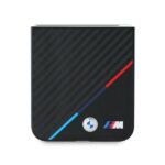 Case BMW BMHCZF623PUDTK Z Flip6 F741 black hardcase Carbon Tricolor - imagine 5